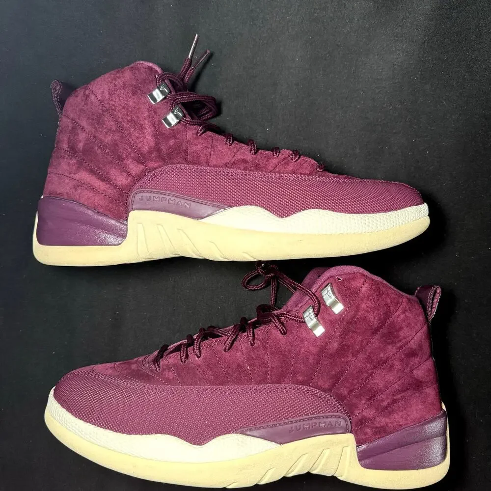 Size 10.5 - Nike Air Jordan 12 Retro Bordeaux Men's Shoes